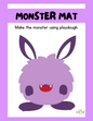 Monster Playdough Mat