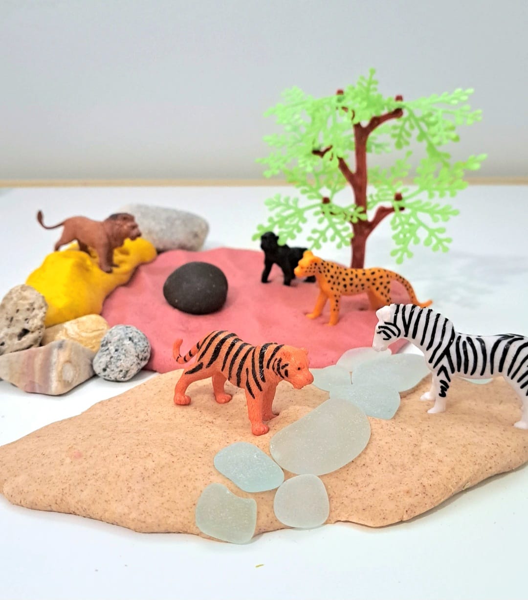 Safari Playdough Kit